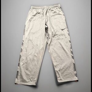 Nike Therma Fit Fleece Pants Mens Grey  Training Sweatpants Athletic Joggers